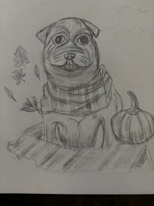Fall Sketch Art